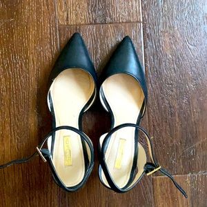 Louise et cie point toe black pump